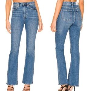 Pistola Dana High Rise Classic Flare Jeans Hyde Wash 24